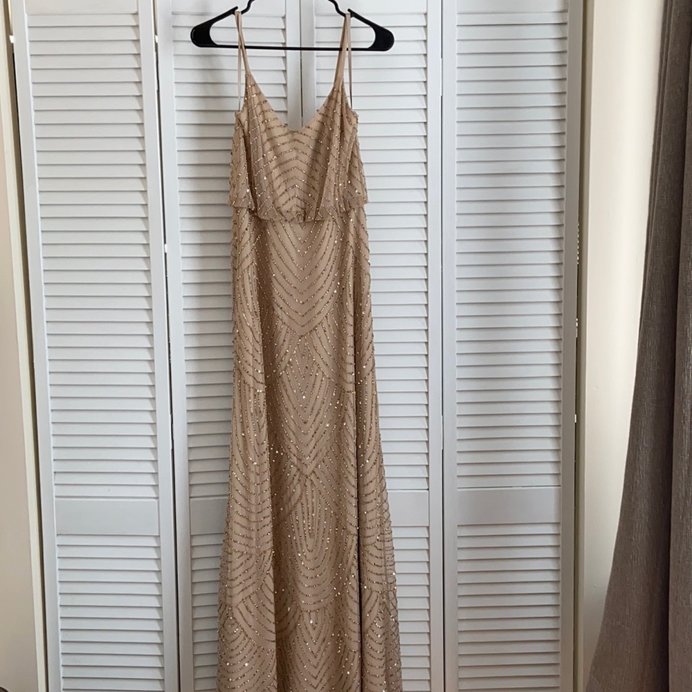 Adrianna Papell floor length dress